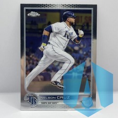 2022 Topps Chrome Baseball Nelson Cruz Base #71 Tampa Bay Rays